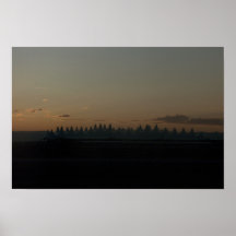 Denver International Airport Sunset Print