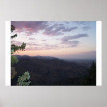 Denver Mountains Print