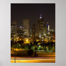 Denver Skyline Print