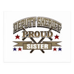 Deputy Sheriff Proud Sister Post Card