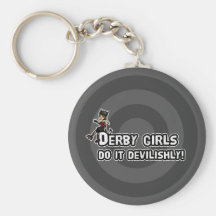 Derby Girl's do it devilishly Key Chain