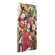 Derick Baegert - Captain under cross fragment Gallery Wrap Canvas