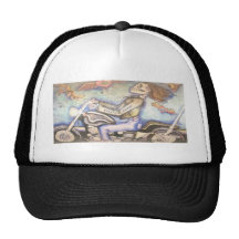 Desert Dames - Skeleton Design Mesh Hats