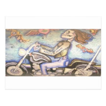 Desert Dames - Skeleton Design Post Cards