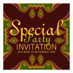 Desert Goddess Special Party Invitations