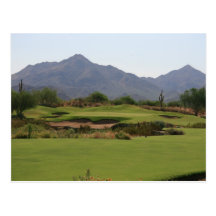 Desert Golf Post Cards