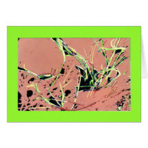 DESERT GRASSES GREETING CARD