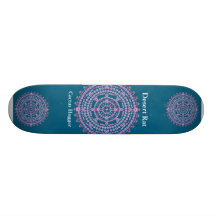 Desert Rat Skateboard with Nightblooming Cactus