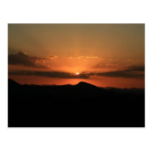 Desert Sunset Post Cards