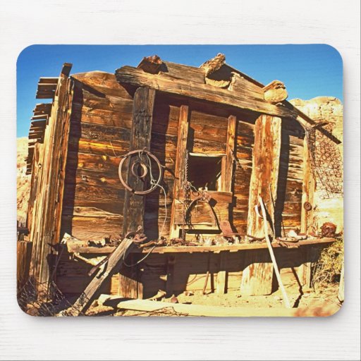 Deserted Shack Mouse Pads