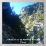 Desfiladero de la Hermida -rio Deva (Potes) Poster