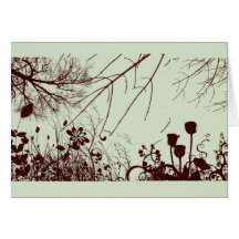DESIGNER FALL WEDDING NOTE CARDS