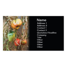 Destroyed crops business cards