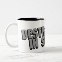 Destroyed in Seconds Coffee Mug