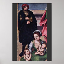 Detail From The Holy Family  By Cranach D. Ä. Luca Posters