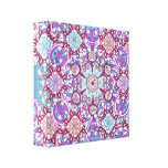 Detailed Abstract Mandala Art on Canvas Stretched Canvas Prints