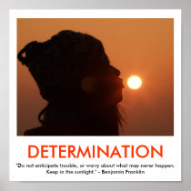 DETERMINATION motivational poster
