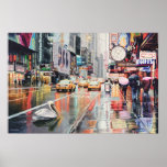 "Detour" Pelican in New York Poster