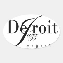Detroit Jazz Magazine Sticker
