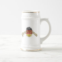 Deutschland fingerprint flag of Germany DNA gifts Mug
