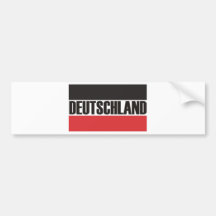 Deutschland & Germany Products and Designs! Bumper Sticker