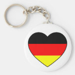 Deutschland Herz Fussball Anhänger "Germany" Schlüsselbänder