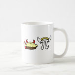 Devil Pie and Angel Pi Coffee Mugs