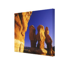 Devils Garden in the Grand Staircase Escalante Stretched Canvas Prints