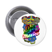 DIA DE LOS MUERTOS BOTONES