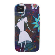 Dia de los Muertos  Nurse Vibe iPhone 4 Cover