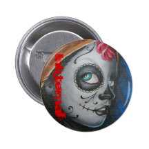 Dia de los muertos pin