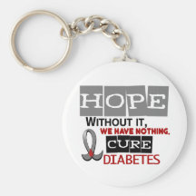Diabetes HOPE 2 Key Chains