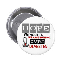 Diabetes HOPE 2 Pinback Buttons
