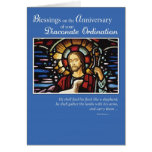 Diaconate Ordination Anniversary Shepherd, Deacon Greeting Cards