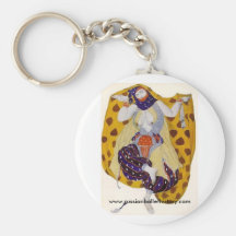 Diaghilev's Ballets Russes Keychain