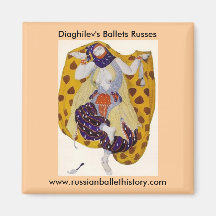 Diaghilev's Ballets Russes Magnet