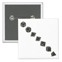 Diagonal Dice (Dark) Buttons