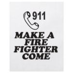 DIAL 911 FIRE flyers by occupationalgifts