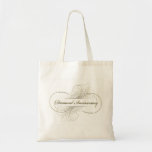 Diamond anniversary tote bag