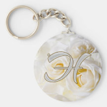 Diamond Bling H Key Chain