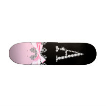 Diamond Delilah Initial:A Custom Skate Board