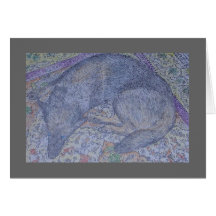 diamond dog on rug card