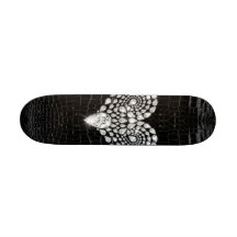 Diamond Heart Custom Skate Board