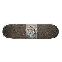 diamondPlateRusty Wild Bill's Guns skateboard