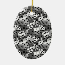 Dice Christmas Tree Ornaments