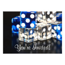 Dice Party Invitation