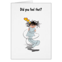 Did you feel that? card