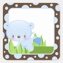 Diddles Lion Baby Shower Envelope Seals/Stickers/