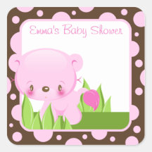 Diddles Lion Baby Shower Envelope Seals/Stickers/