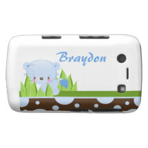 Diddles Lion Blue BlackBerry Bold Case